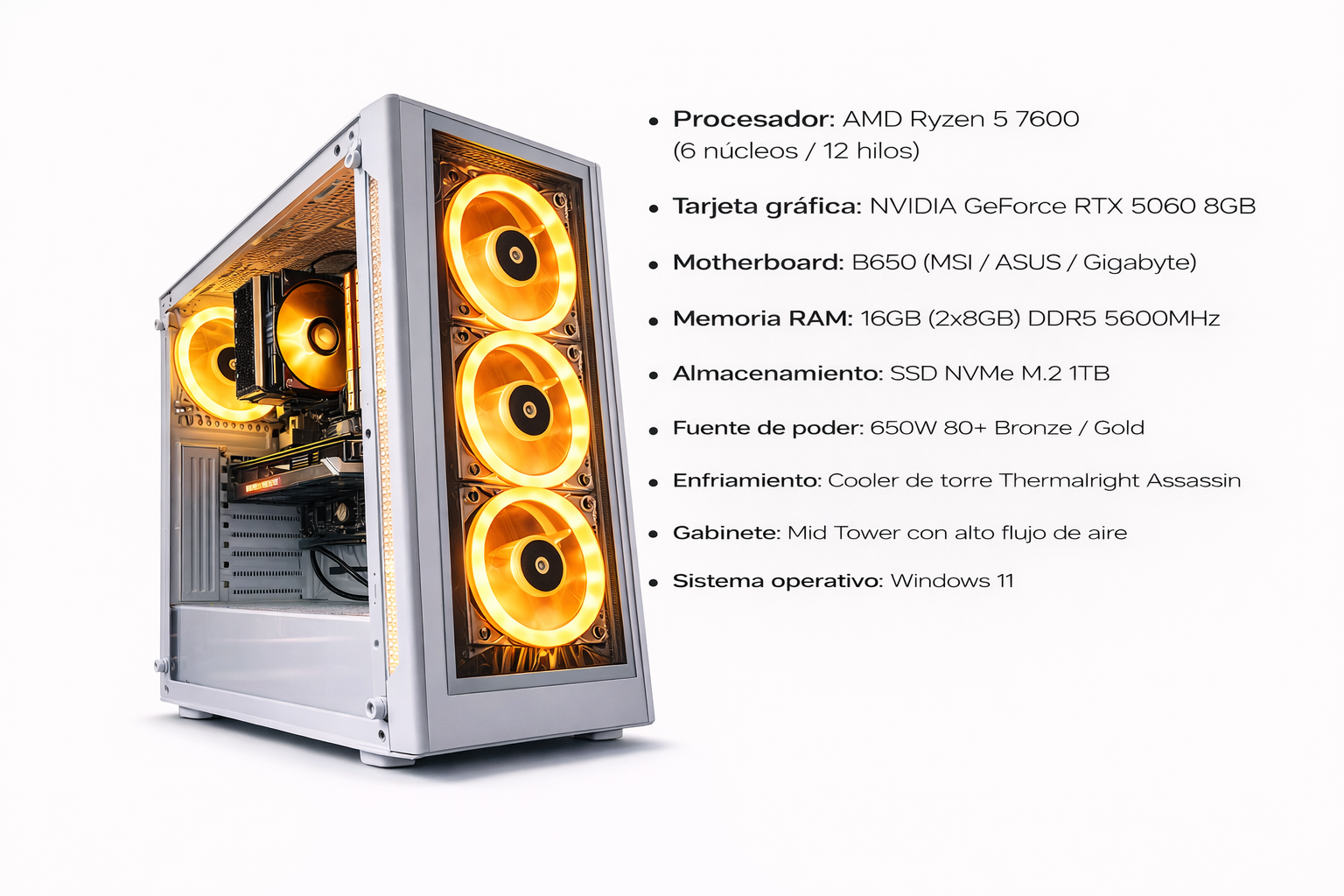 PC ELITE NEXT GEN | DDR5 | RTX 5060 | 16GB